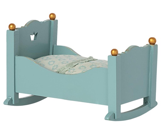 Cradle baby mouse blue  
