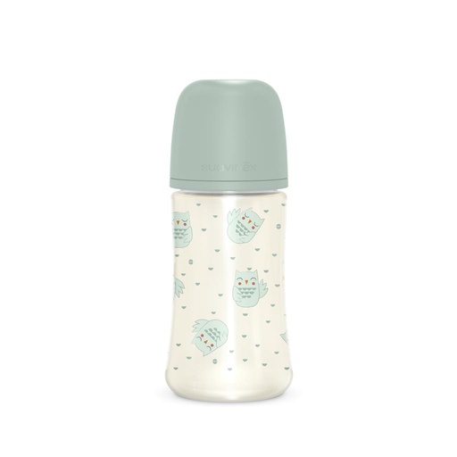 Feeding bottle PA 270 ml (silc.; medium) Bonhomia owl S