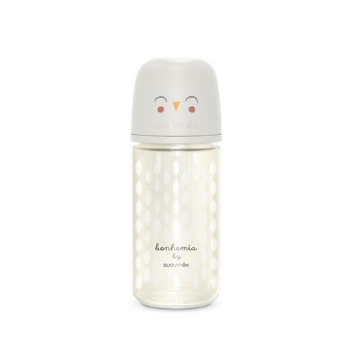 Feeding bottle 240 ml (medium) Bonhomia spring beige