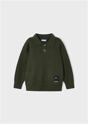 Sweater polo shirt