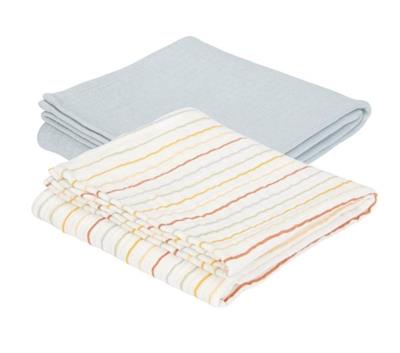 Tetrad cloths (2 pieces) sunny stripes