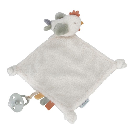 Knuffeldoek kip Little Farm  