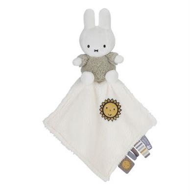 Couverture en peluche Miffy vert fluo  