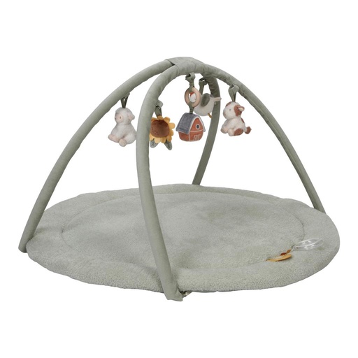 Play rug w/bow Little Farm  