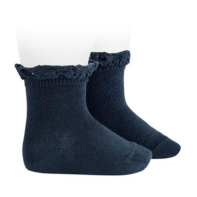 Korte sokken navy blue 