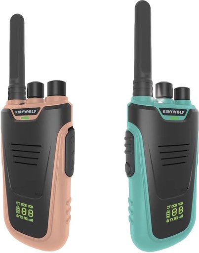 Kidytalk - talkie-walkie nude - green 