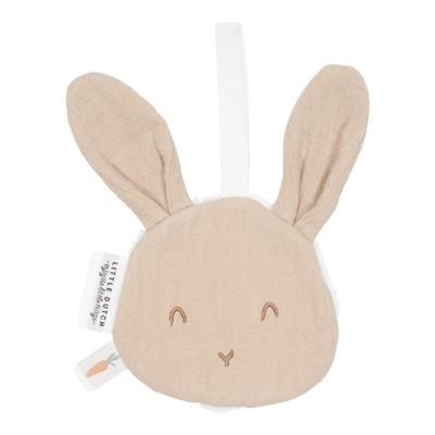 Pacifier cloth hydrophilic Rabbit Beige