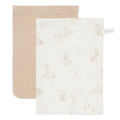 Washcloths set hydrophilic Baby Bunny / Beige