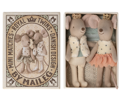 Royal twin mice - little sister and brother i  