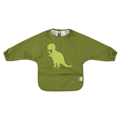 Bavoir imperméable à manches longues mr. dino 