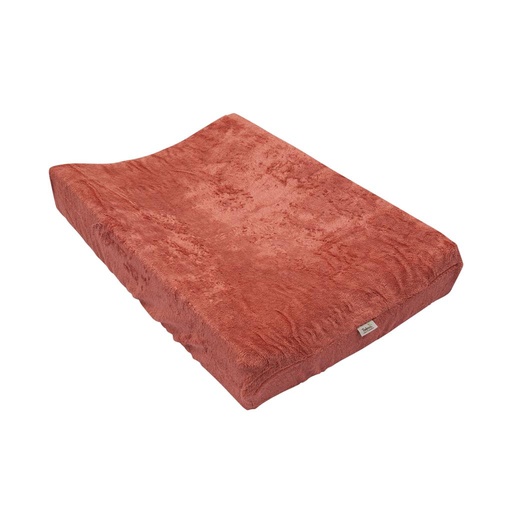 Changing pad cover apricot blush 