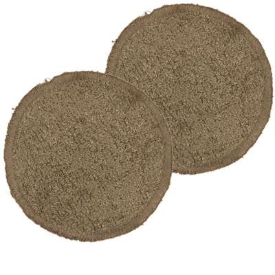 Wasbare pads jungle green 