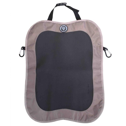 Protection du siège arrière de la voiture beige 