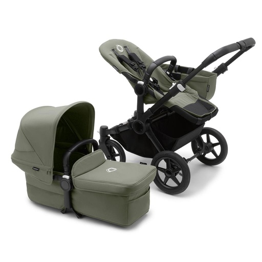 Kinderwagen Donkey5 (mono, complete) black-forest green 