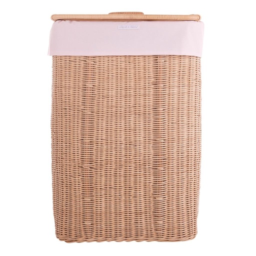 Wicker linen basket