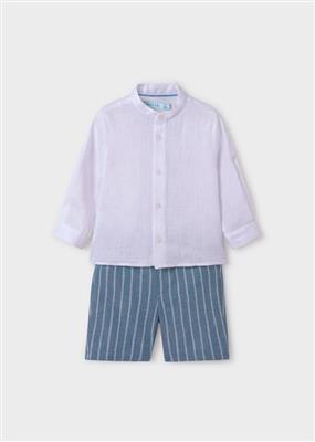 Set: hemd en korte broek opal