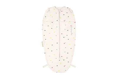 Inbakerslaapzak mini TS (3-6m) hearts confetti 
