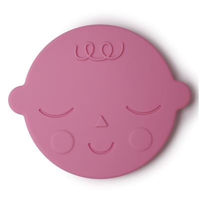 Teething toy face bubblegum