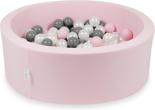 Ballenbad 90x40cm (200stuks) jersey pink  