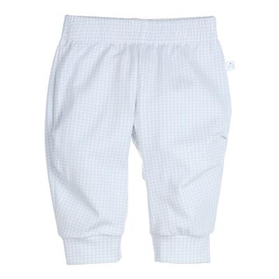 Pants Vidrio light blue - white