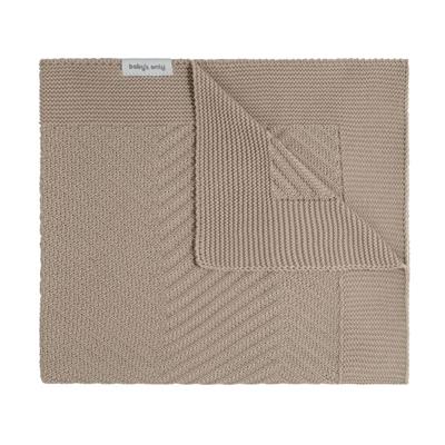 Couverture berceau 70x95cm Grace beige