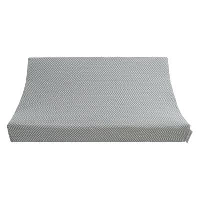 Housse de matelas à langer Dawn 45x70cm nordic blue|ecru 