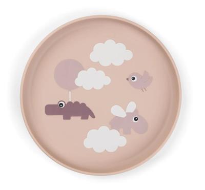 Assiette Happy Clouds powder 