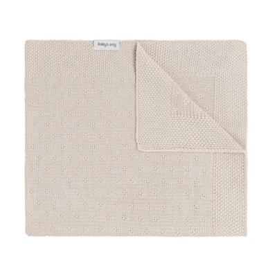 Blanket crib mood warm linen 70X95