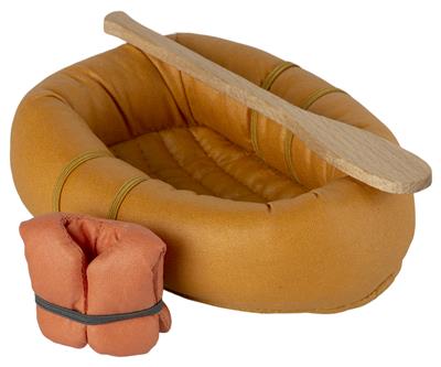 *Mini bateau en caoutchouc pour souris 4cm  