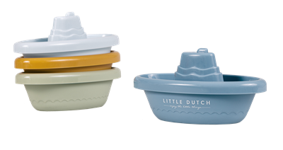 Bad bootjes blauw multicolour 