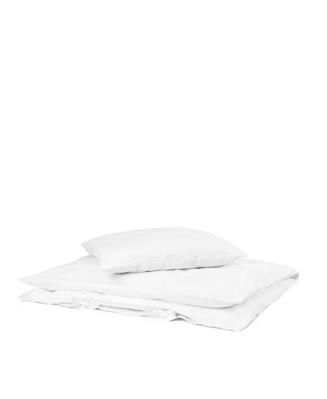 Comforter cover + pillowcase simply white 70X100 CM