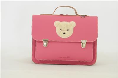 Book bag teddy - antique pink