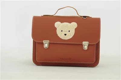 Book bag teddy - chestnut