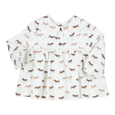 Blouse Zebra Off White - Camel 