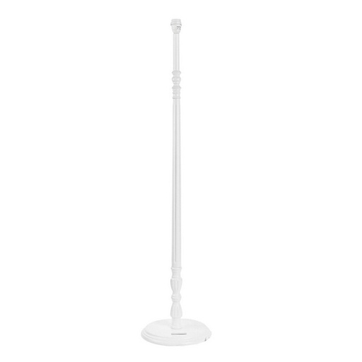 Pedestal floor lamp Antique white