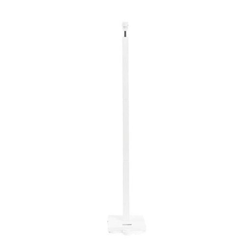 Voet staande lamp Vierkant wit 