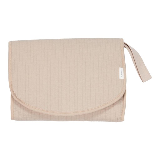 Changing mat with handle Pure Beige Little Du  