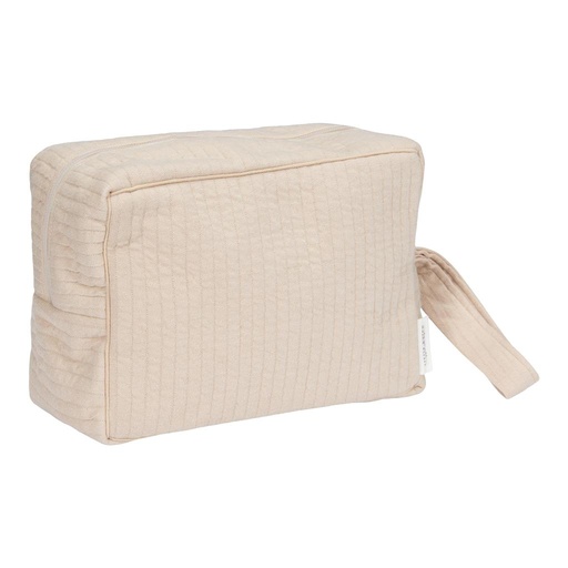 Toiletry bag large Pure Beige