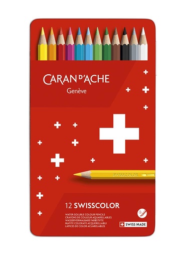 Set of colored pencils 12 pieces  