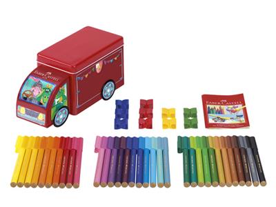 Felt pens in truck 33 pieces  