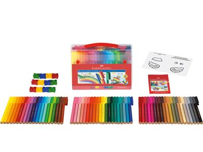 Felt pens in case 60 pieces  