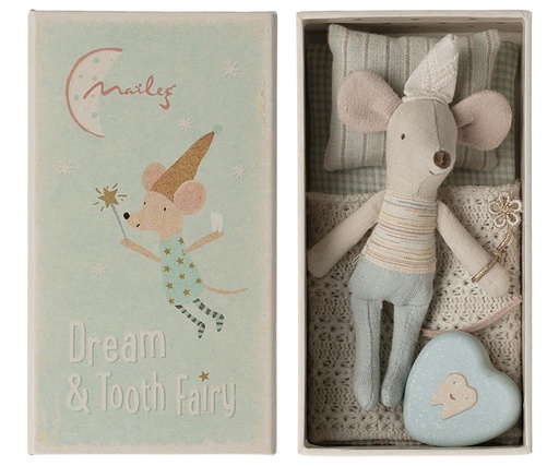 Tooth fairy mouse in matchbox 11cm  