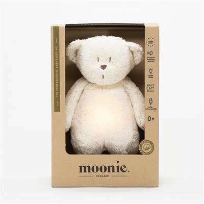 Teddy bear organic (with light and sound) polar