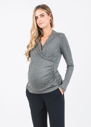 Top Jennifer grijs 