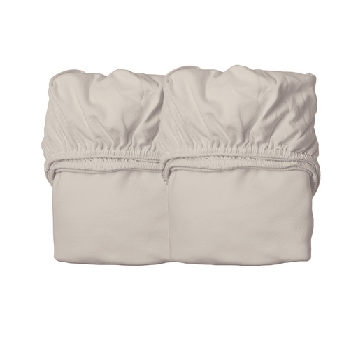 Hoeslaken 60x120cm - 2 stuks cappuccino 60X120