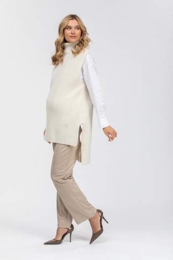 Pull Davos cream white 