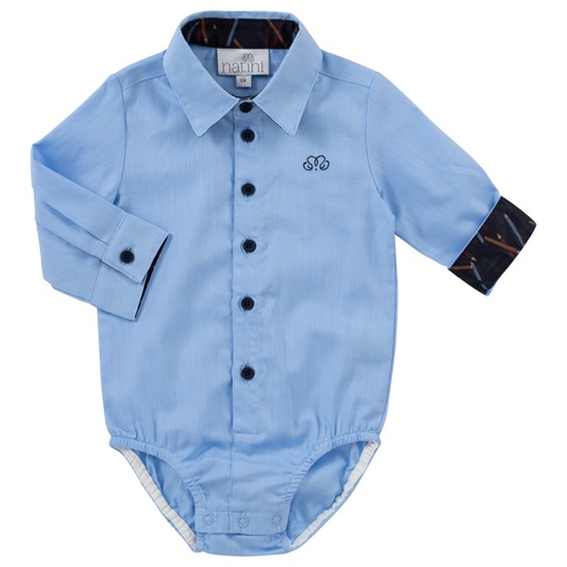 Body shirt Caspar Pencil blue