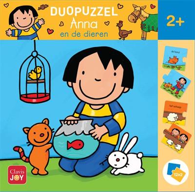 Duopuzzel anna en de dieren  