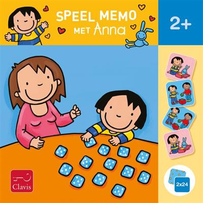 Jeu de mémo avec Anna  