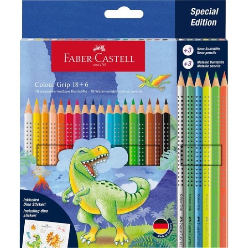 Crayons de couleur 24 pièces  